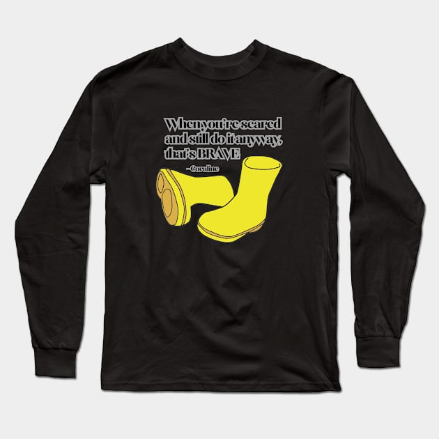 Remember Coraline Long Sleeve T-Shirt by GothBoss